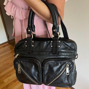 Rebecca Minkoff Black and Gold Purse